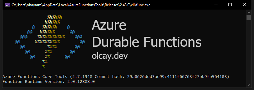Azure Durable Functions